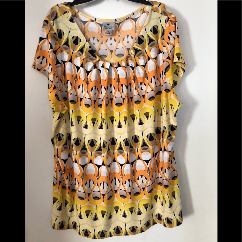 Worthington Woman Stretch Plus size 2X top